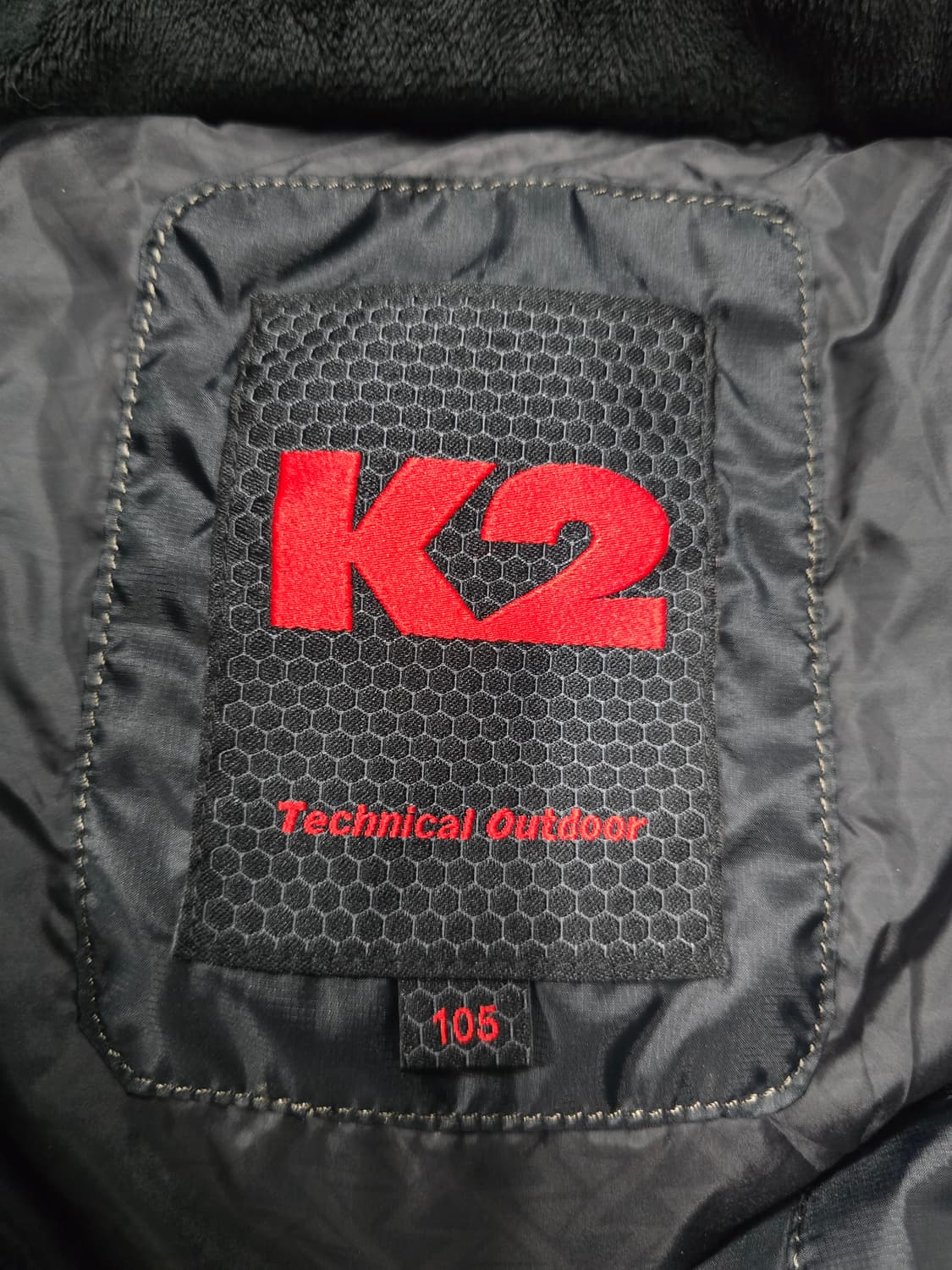 K2 여성 구스다운 롱패딩.  싸이즈105 상품이미지5