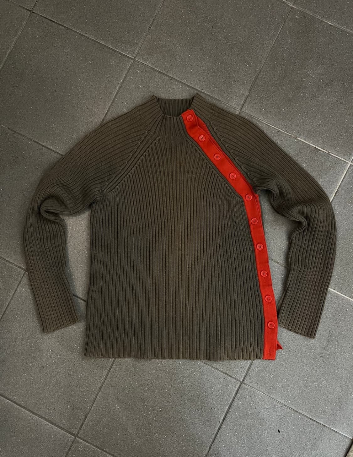 아르마니 익스체인지 사선 니트  상품이미지1