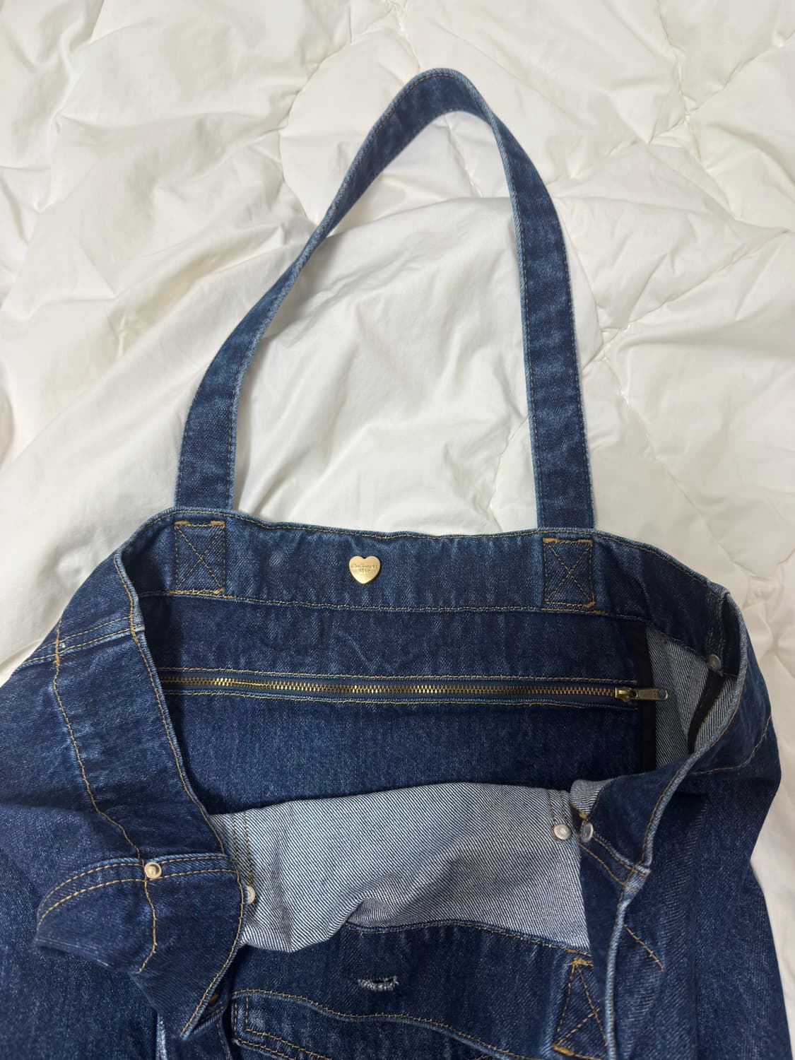 칼하트 윕 토트백 블루 가방 상품이미지5