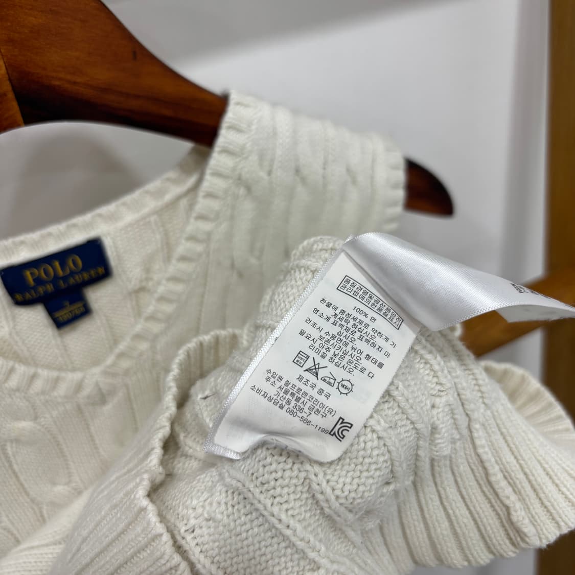Polo Ralph Lauren 우먼 니트 베스트 상품이미지7
