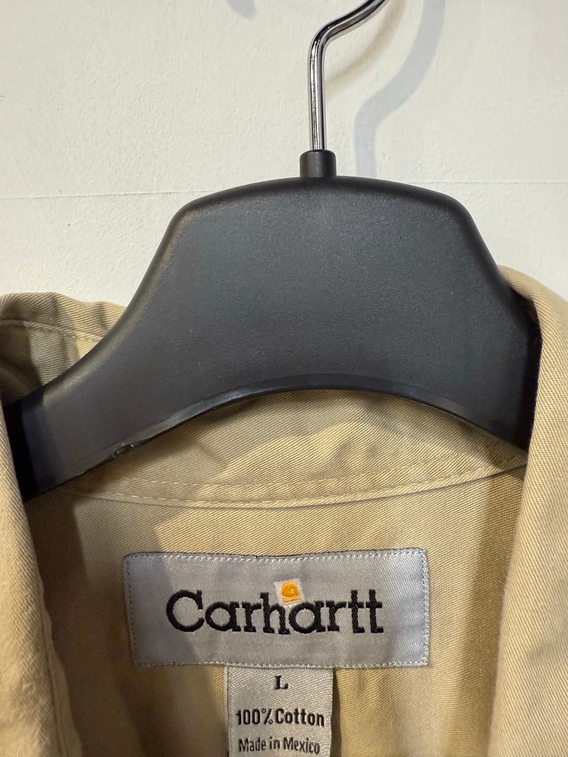 칼하트 베이지 긴팔셔츠 상품이미지3