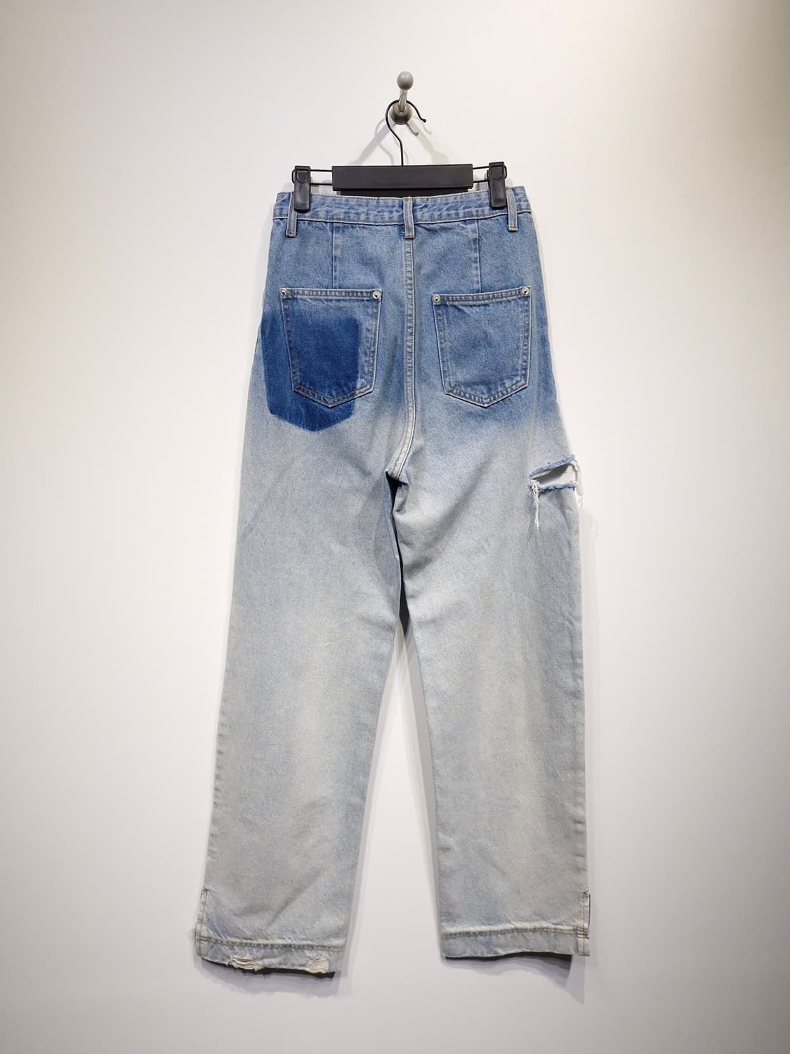 DINT 딘트 닉스 투톤 워싱 스트레이트진[55] 상품이미지3