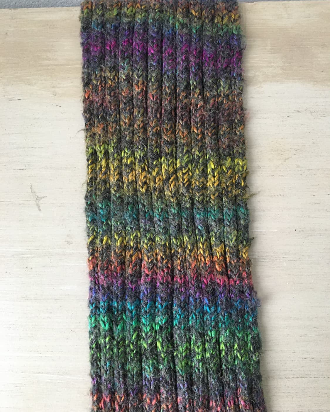  color mixed knit muffler 상품이미지2