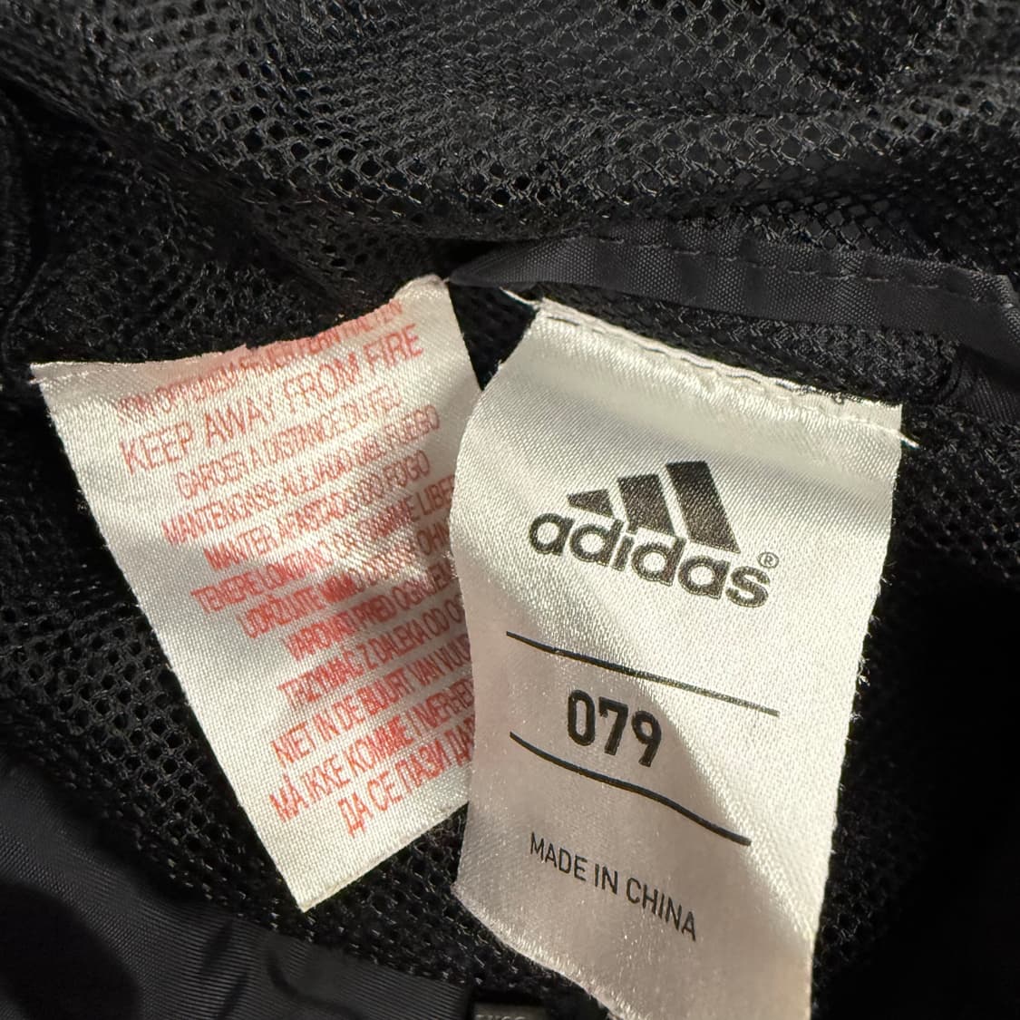 [정품/79] 아디다스 현대 울산 검정색 바람막이 b10 상품이미지5