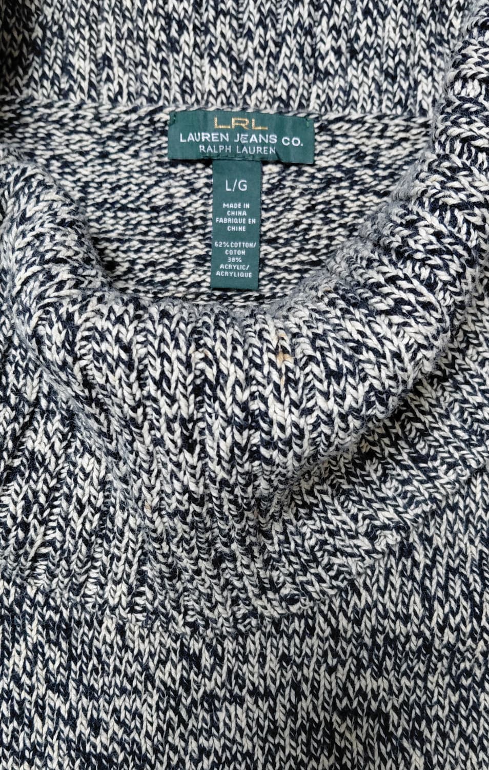 Ralph Lauren 랄프로렌 터틀넥 니트 L 상품이미지3