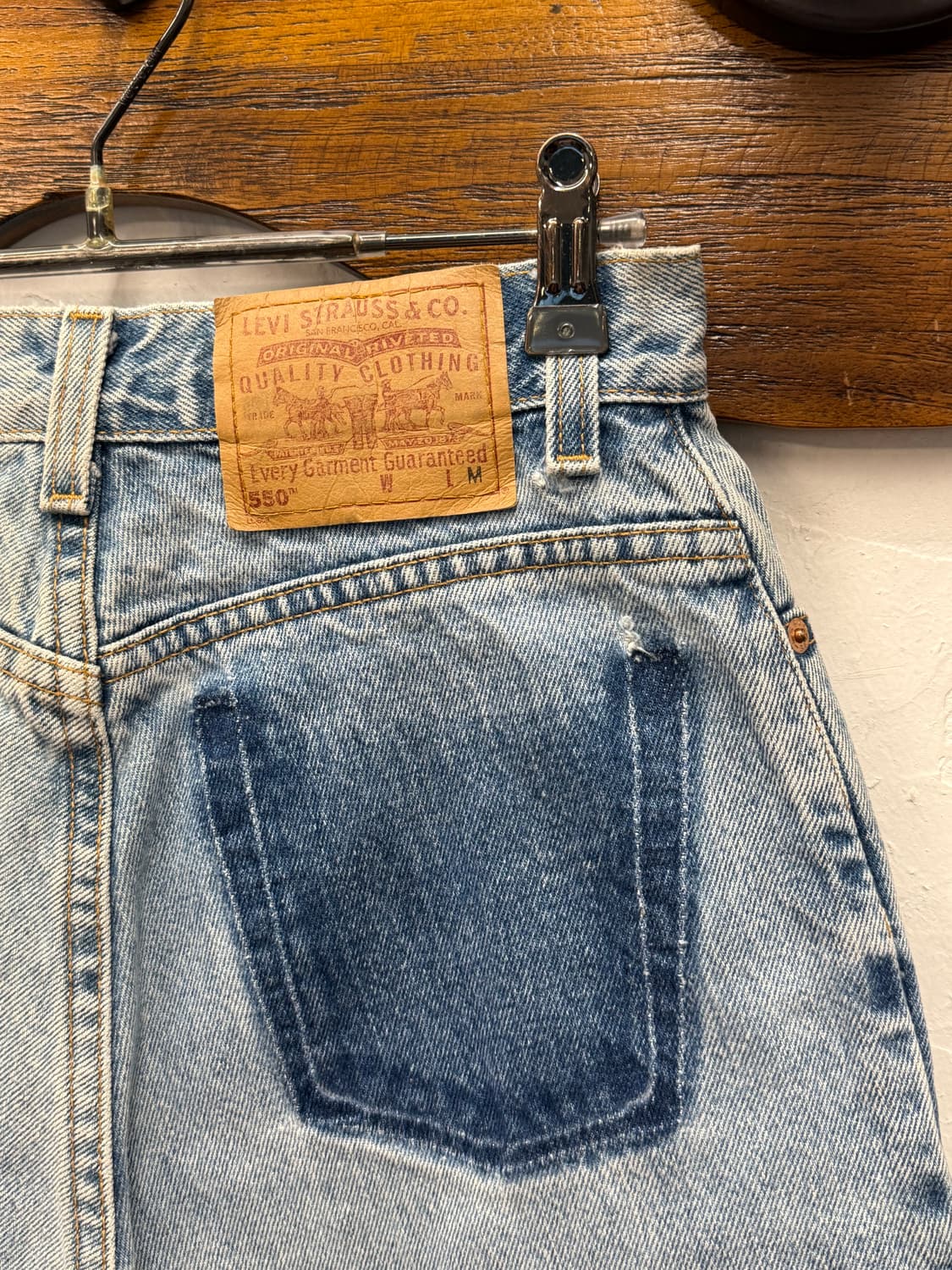 90s USA Levi's 550 Relaxed Fit Tapered 상품이미지2