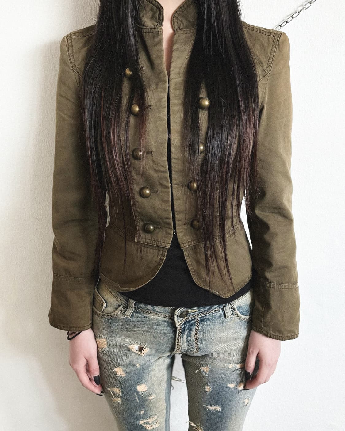 올드 자라 빈티지 나폴레옹 크롭컷 자켓 상품이미지1