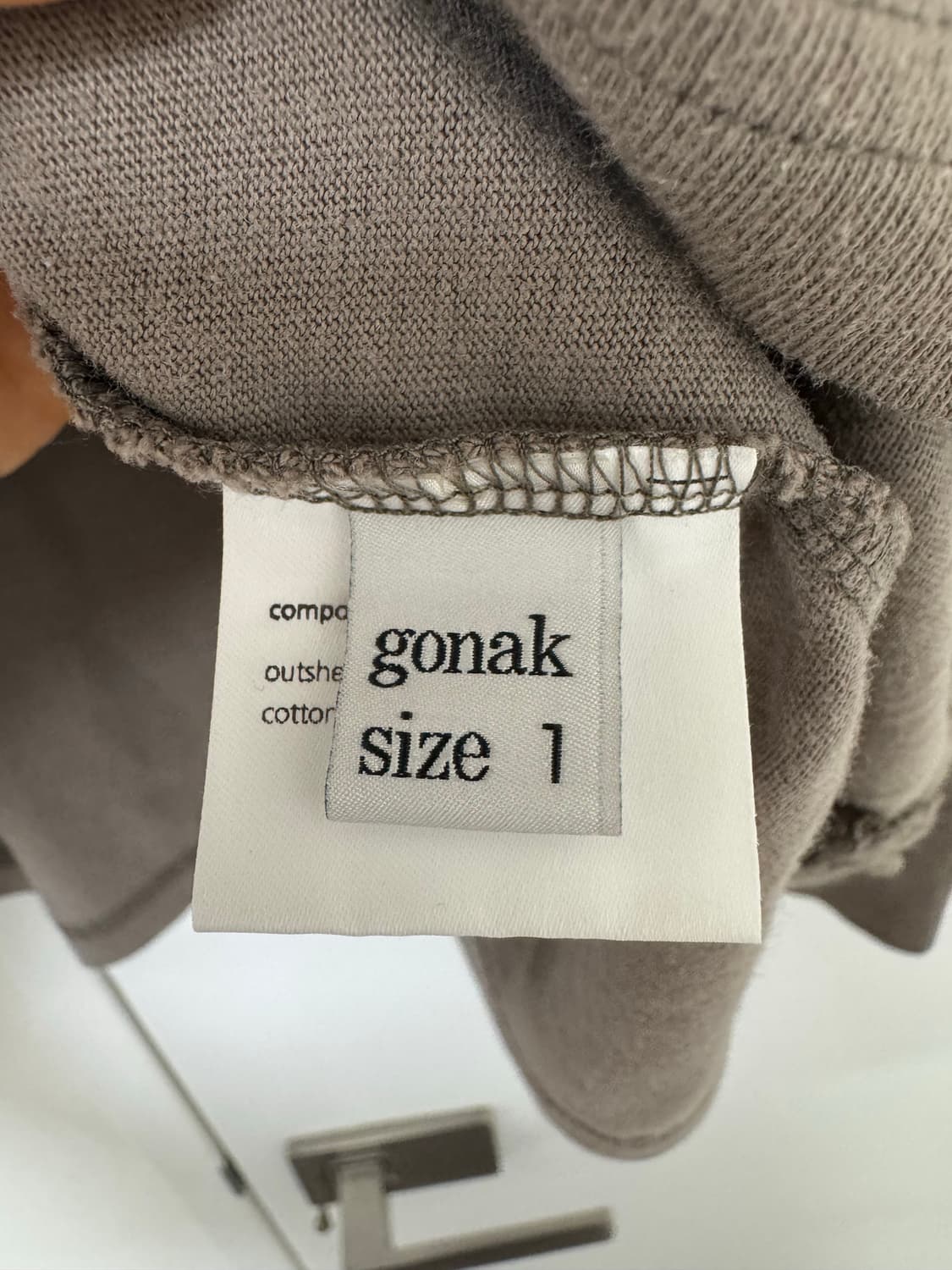 고낙 cotton nep long sleeve 모카 상품이미지3