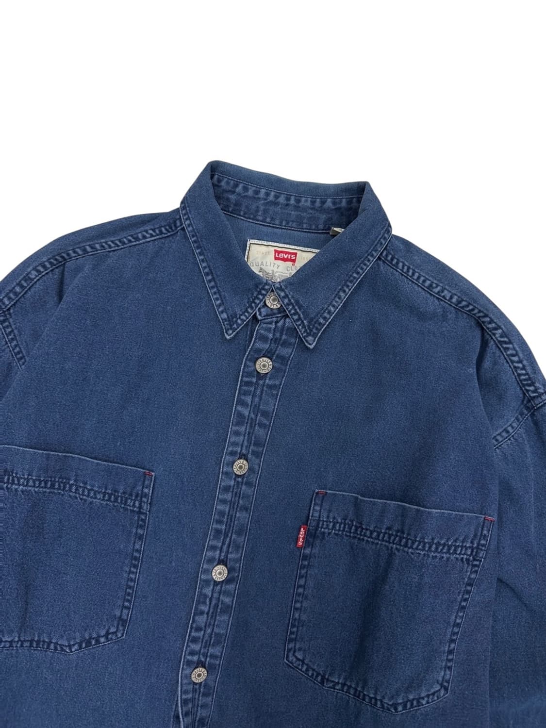 90년대 리바이스 샴브레이 청셔츠 (L) 상품이미지2