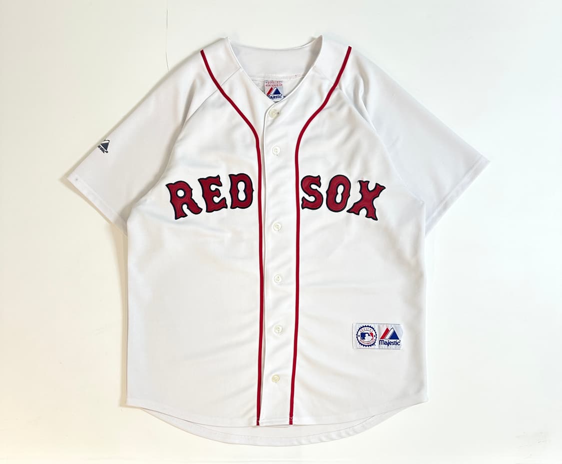 MLB 마제스틱 보스턴레드삭스 홈유니폼 져지 화이트 (95-100) 상품이미지2