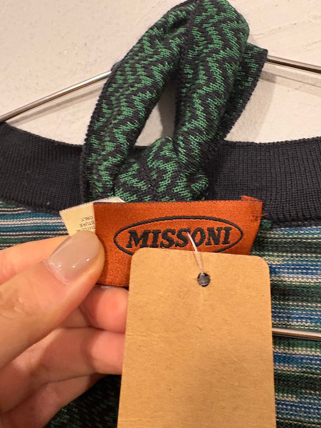 미쏘니 니트(단추없음) 상품이미지4