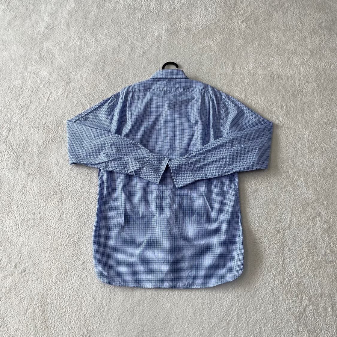 M 폴로 남성 슬림핏 체크셔츠  상품이미지8