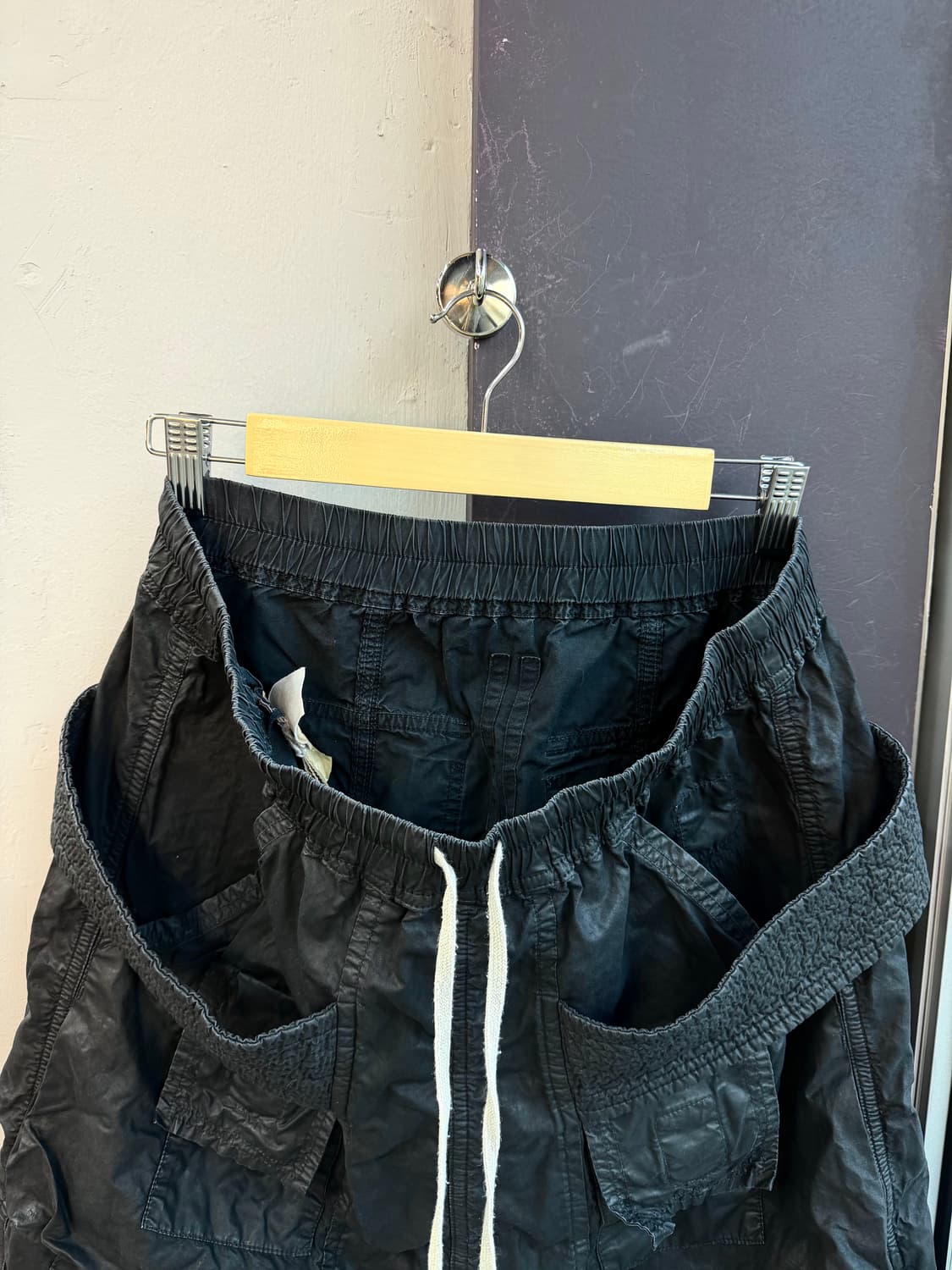 32/ 릭오웬스 다크쉐도우 코팅 태권도 반팬츠 상품이미지5