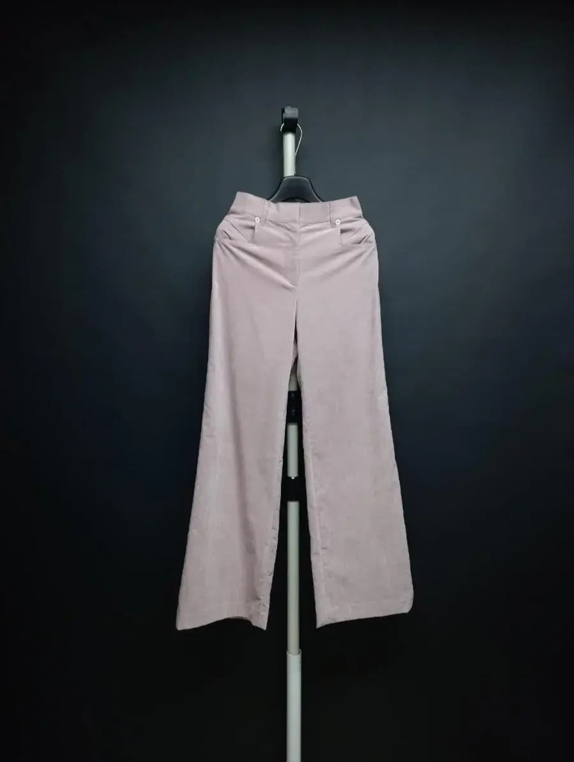 새 TIME 타임 스웨이드 춘추 와이드팬츠 33.44 상품이미지1