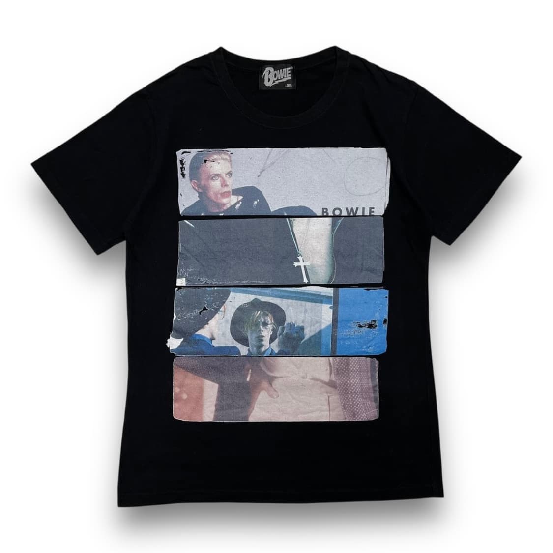 데이비드 보위 포토 밴드 락시크 반팔 티셔츠 상품이미지1