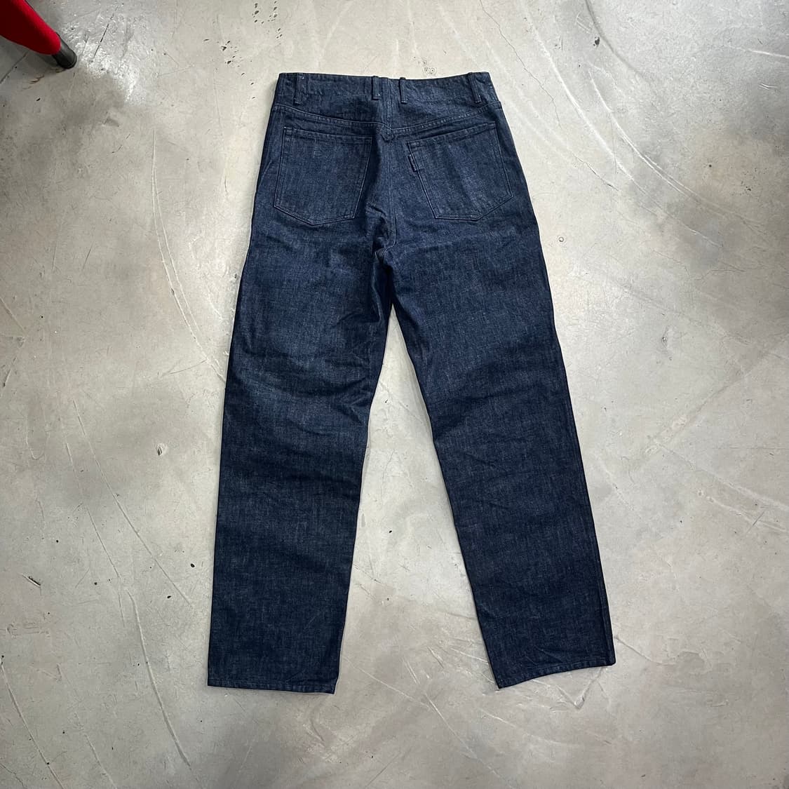 [size 2] 포터리 원워시드 와이드 데님 블루 상품이미지2