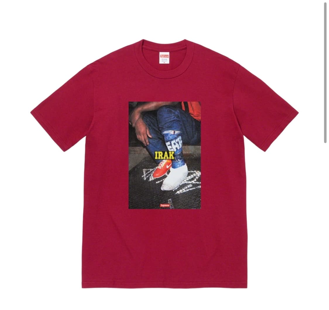 2022 슈프림 이라크 캐스트 티셔츠 상품이미지1