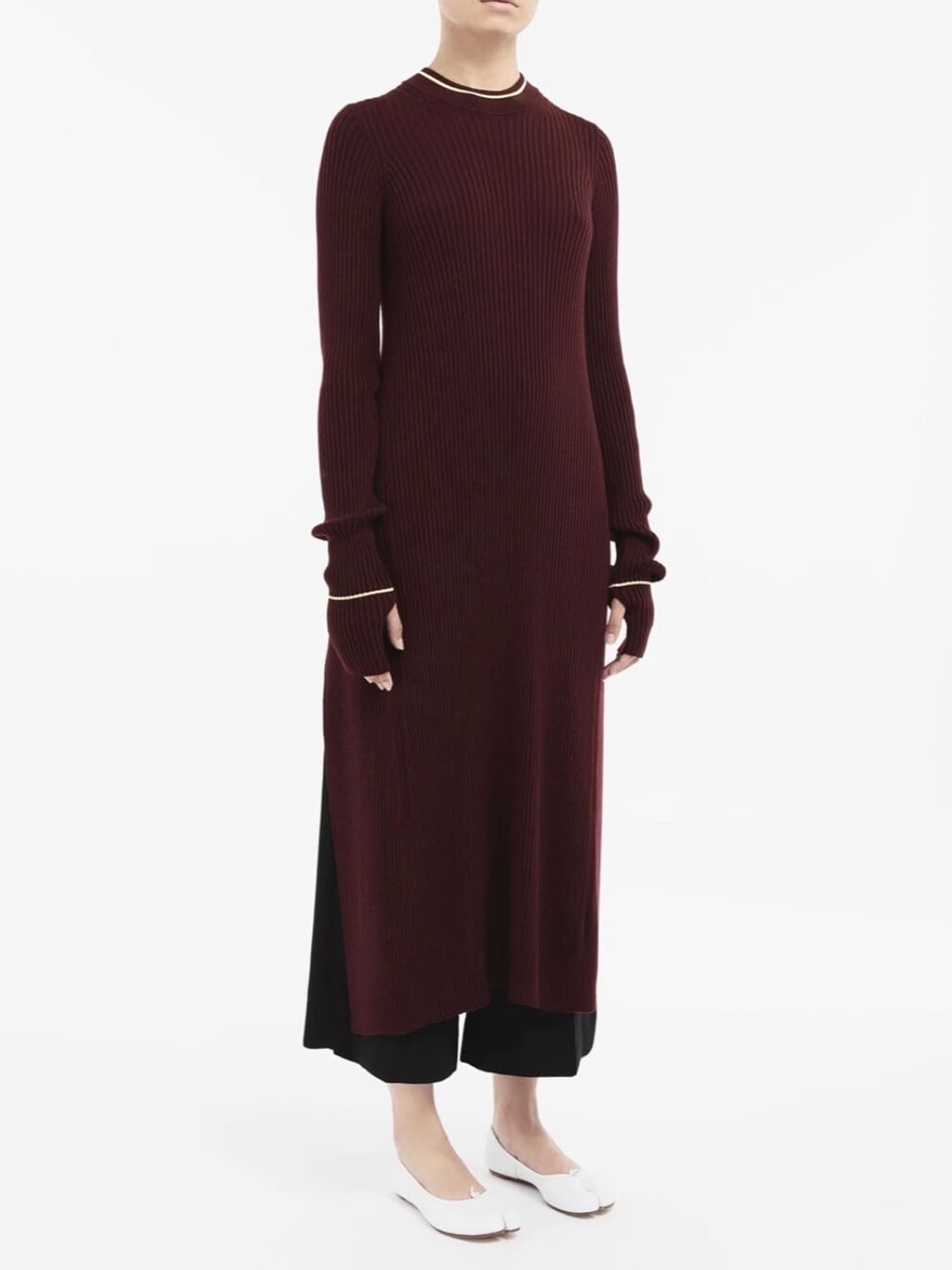 메종 마르지엘라 뒤트임 니트 드레스(S) 상품이미지1