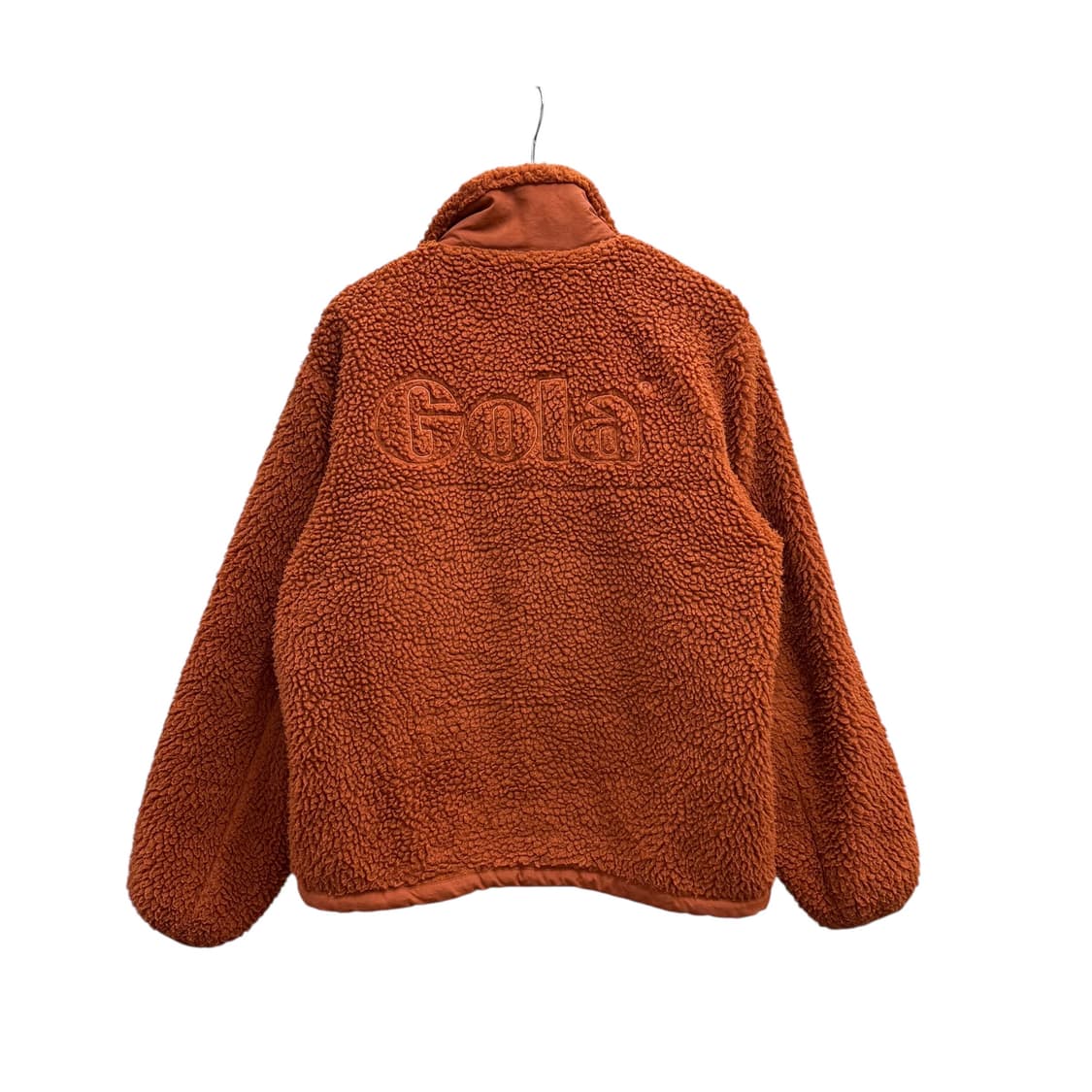 [M] 골라 오렌지브라운 플리스 자켓 상품이미지4