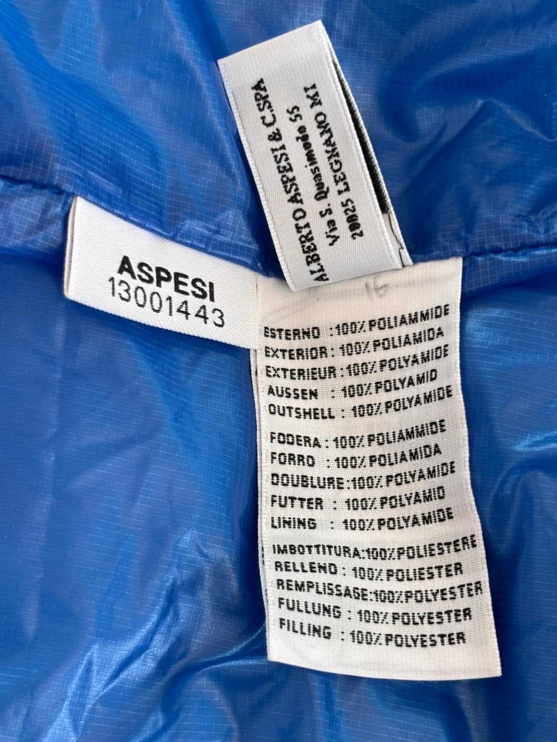 Vintage Aspesi Lightweight Padding 상품이미지8