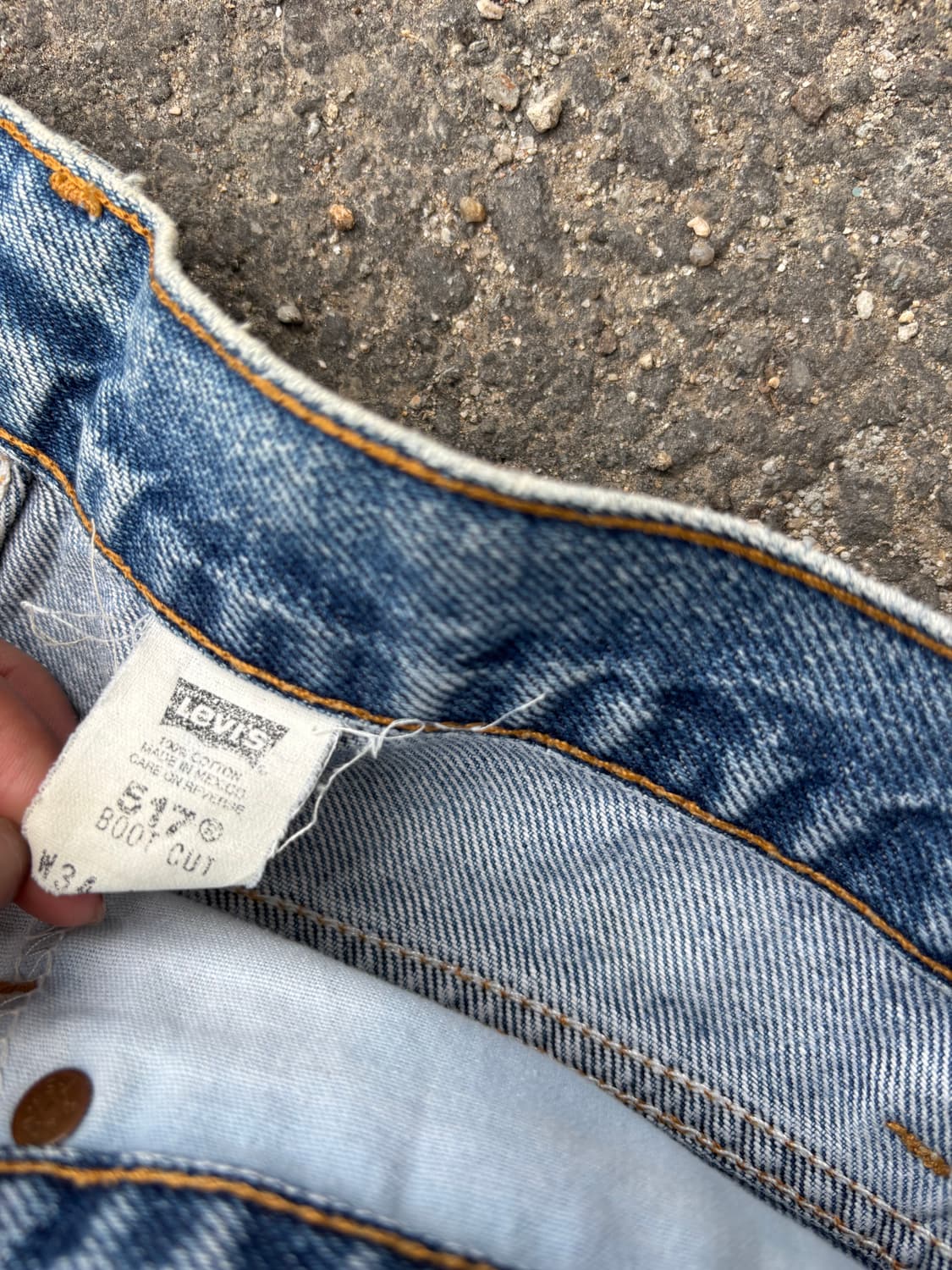 90‘s 리바이스 517 부츠컷 상품이미지10