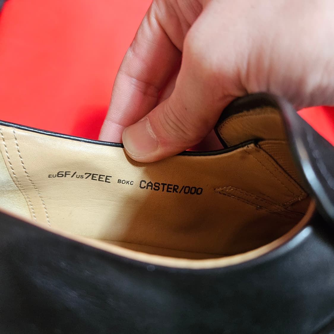 발리(BALLY) 시그니쳐 B 스틸 로고 페니로퍼 US7 EEE size 상품이미지8