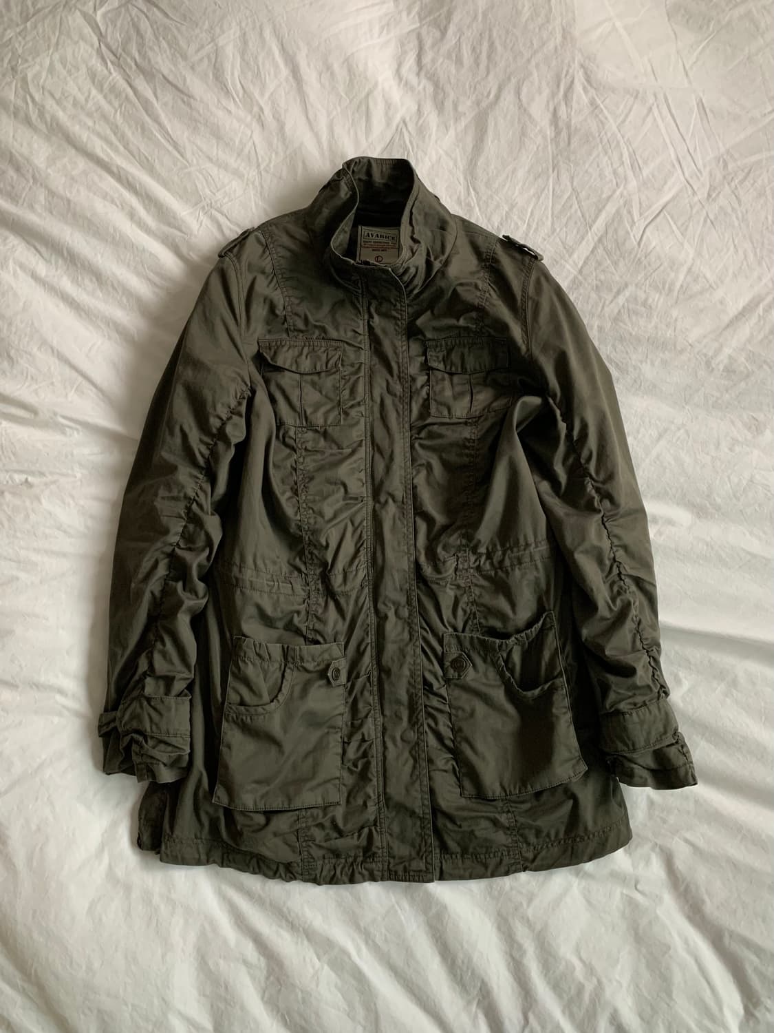 카키 셔링 점퍼 상품이미지1