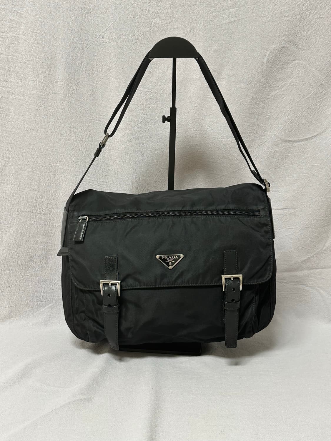 프라다 메신저백 나일론 포코노 테수토 숄더백 상품이미지2