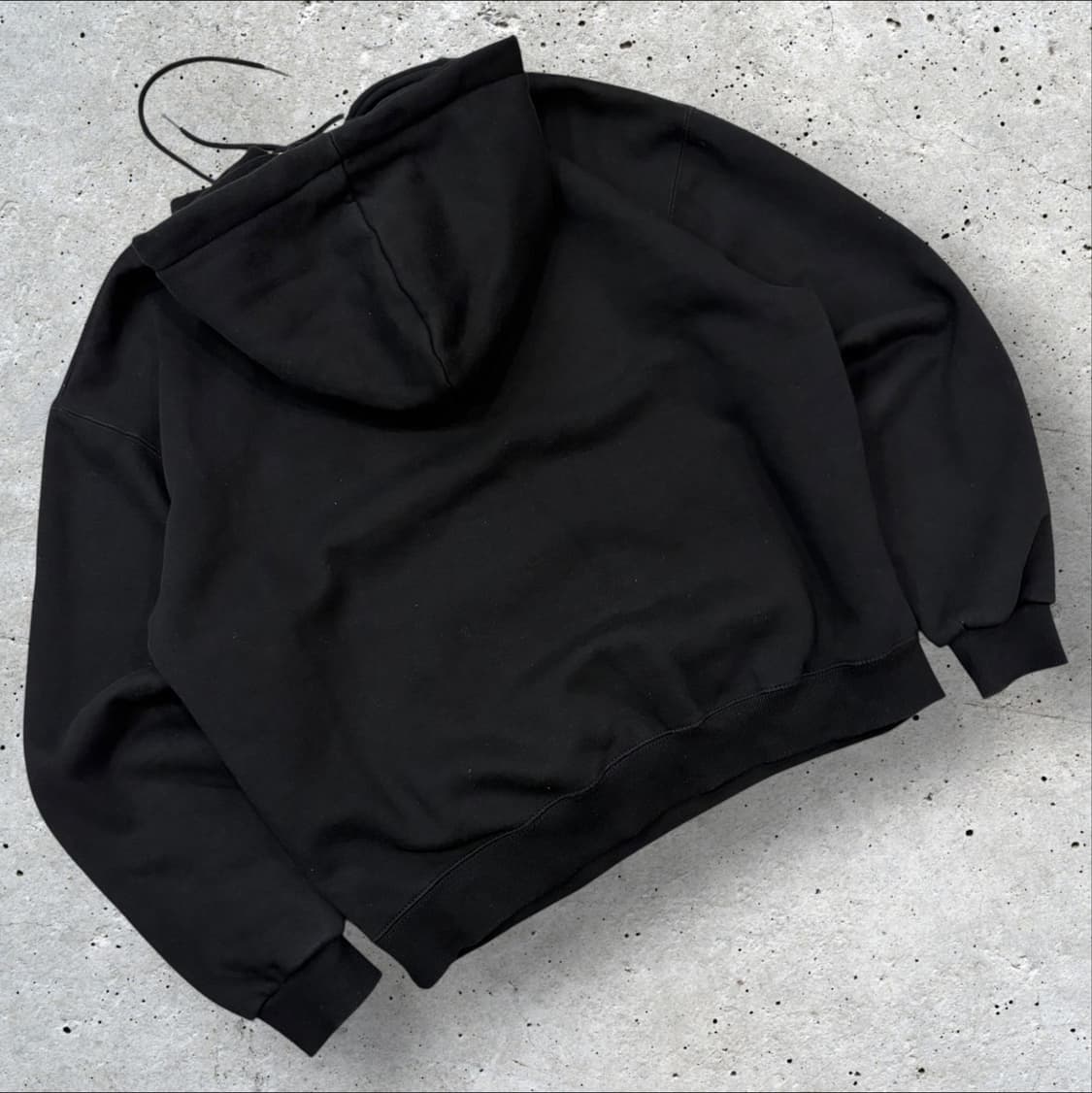 [M] 아메스 AMES 스웻 블랙 후드티 D174 상품이미지2