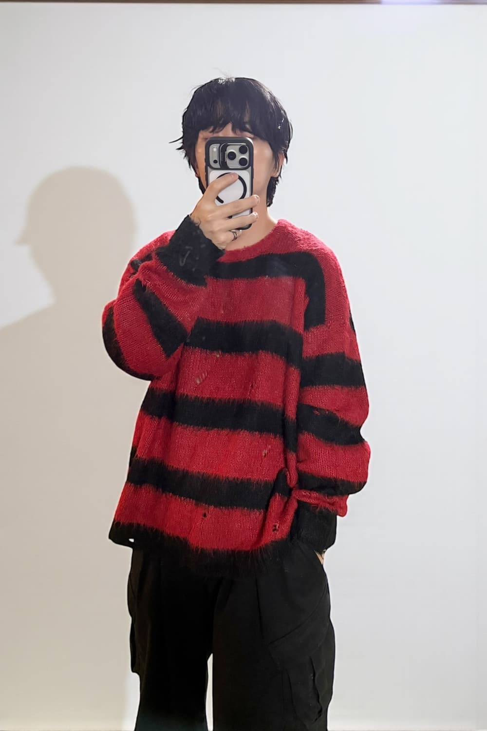 커트코베인 hxcyyd 맥그리거 90s 리메이크 니트 상품이미지2