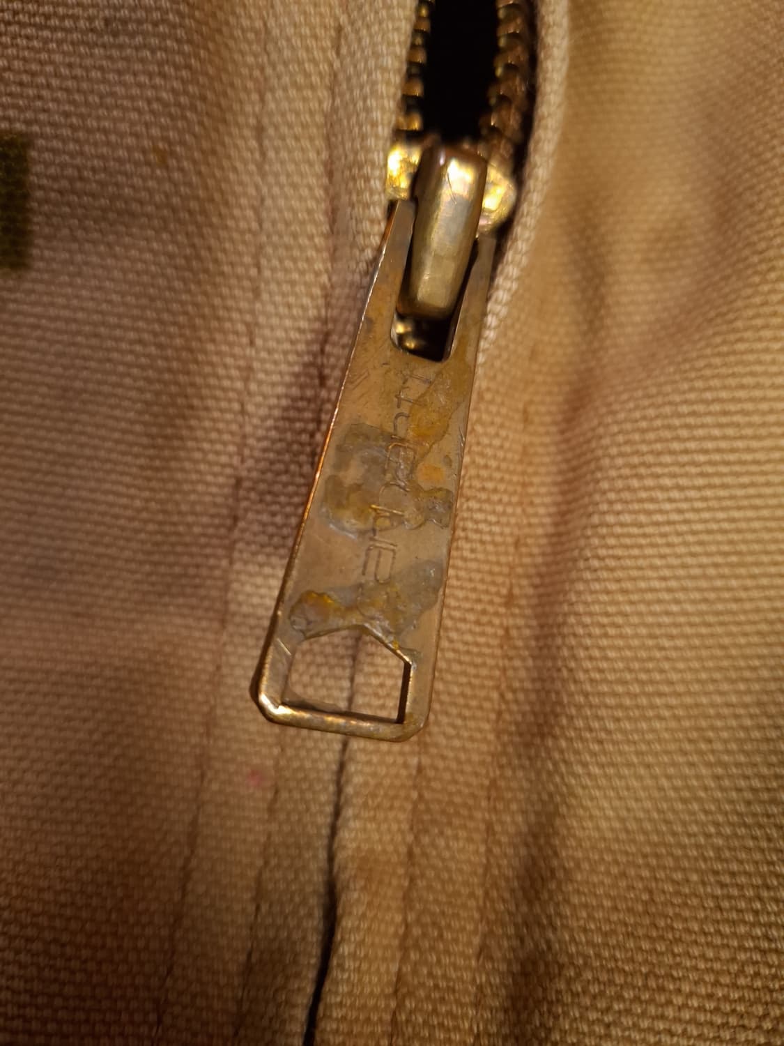 오리지날 90's 칼하트 디트로이트 핸드페인팅 자켓 상품이미지4