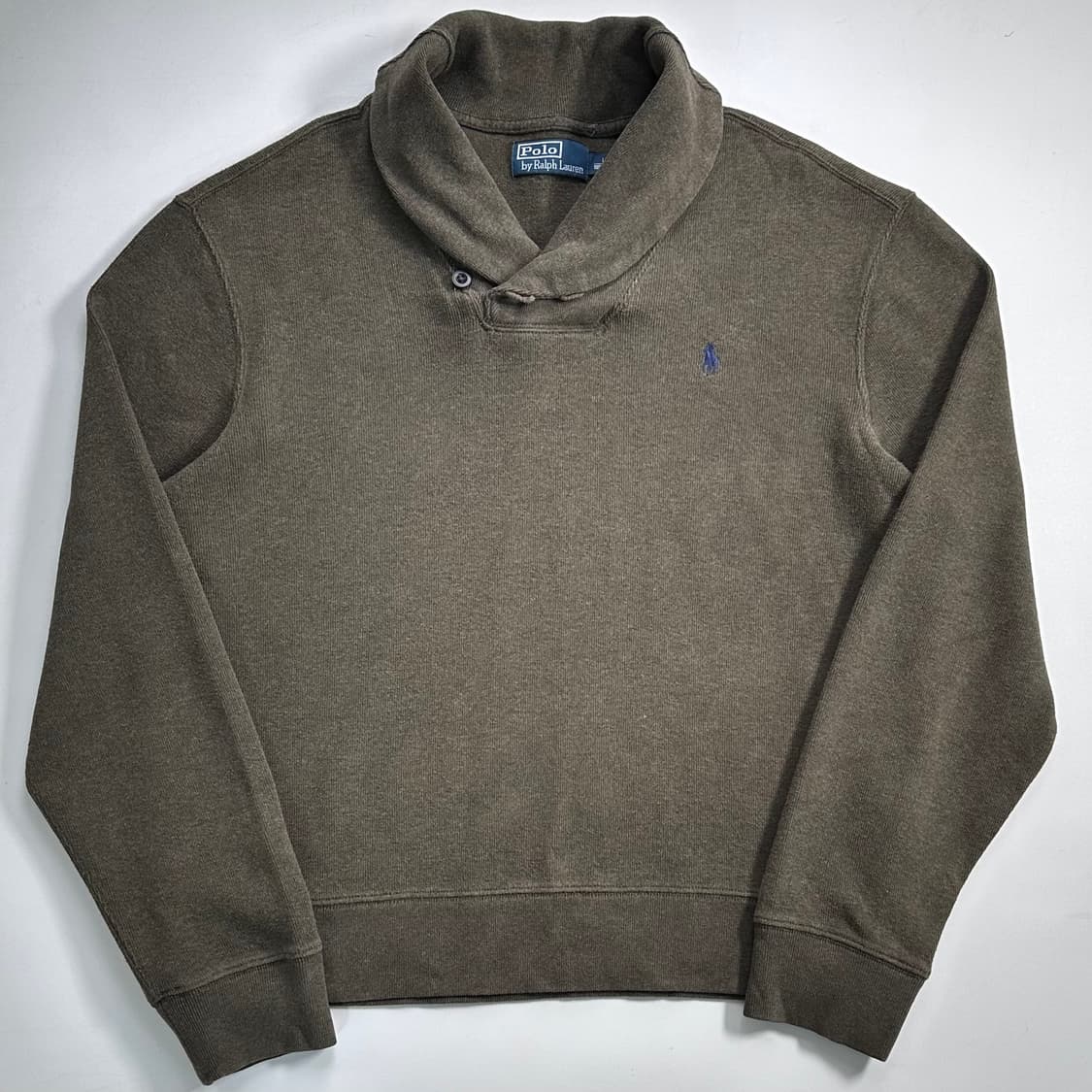 폴로 랄프로렌 카키 숄카라 맨투맨  상품이미지1