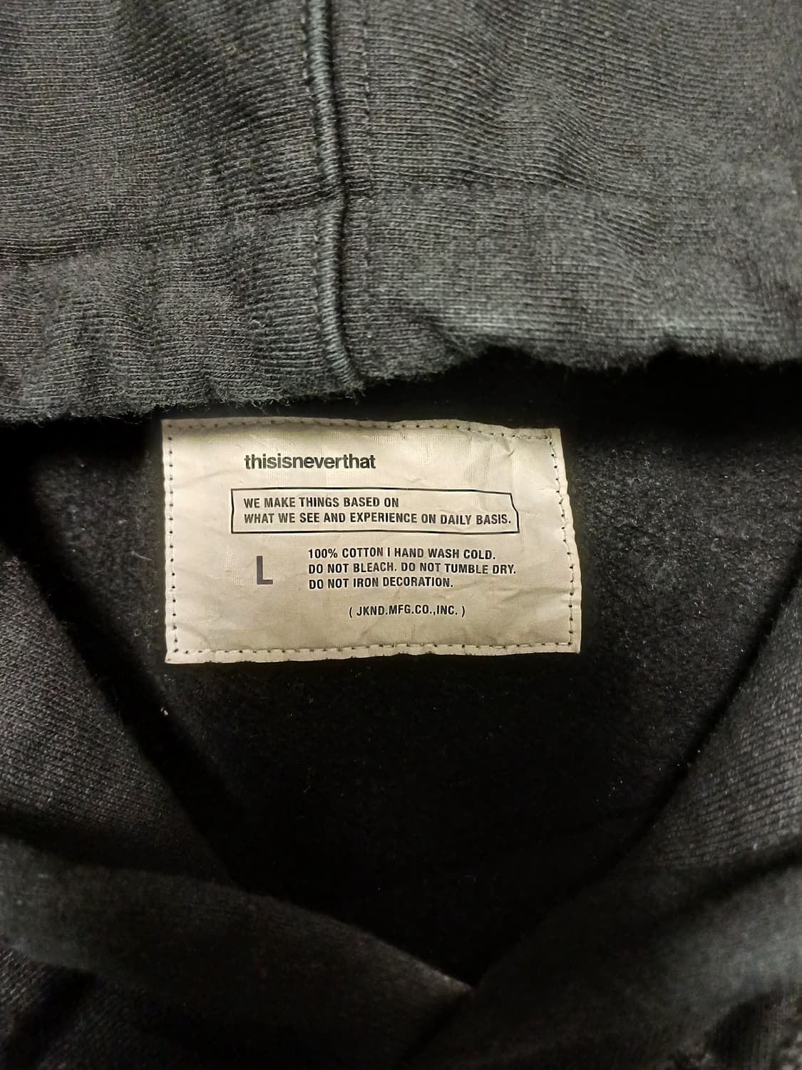 디스이즈네버댓 VISUAL ARCHIVES 후드 (L) 상품이미지7