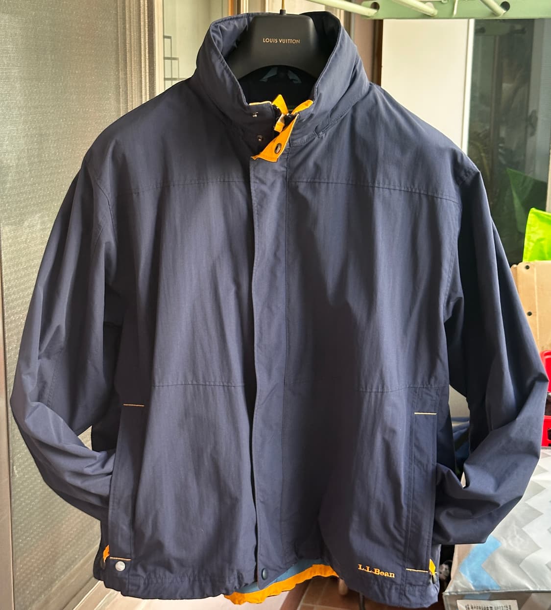 Title)[XL] L.L.Bean 엘엘빈 클래식 배색 웜업 나일론 자켓 상품이미지1