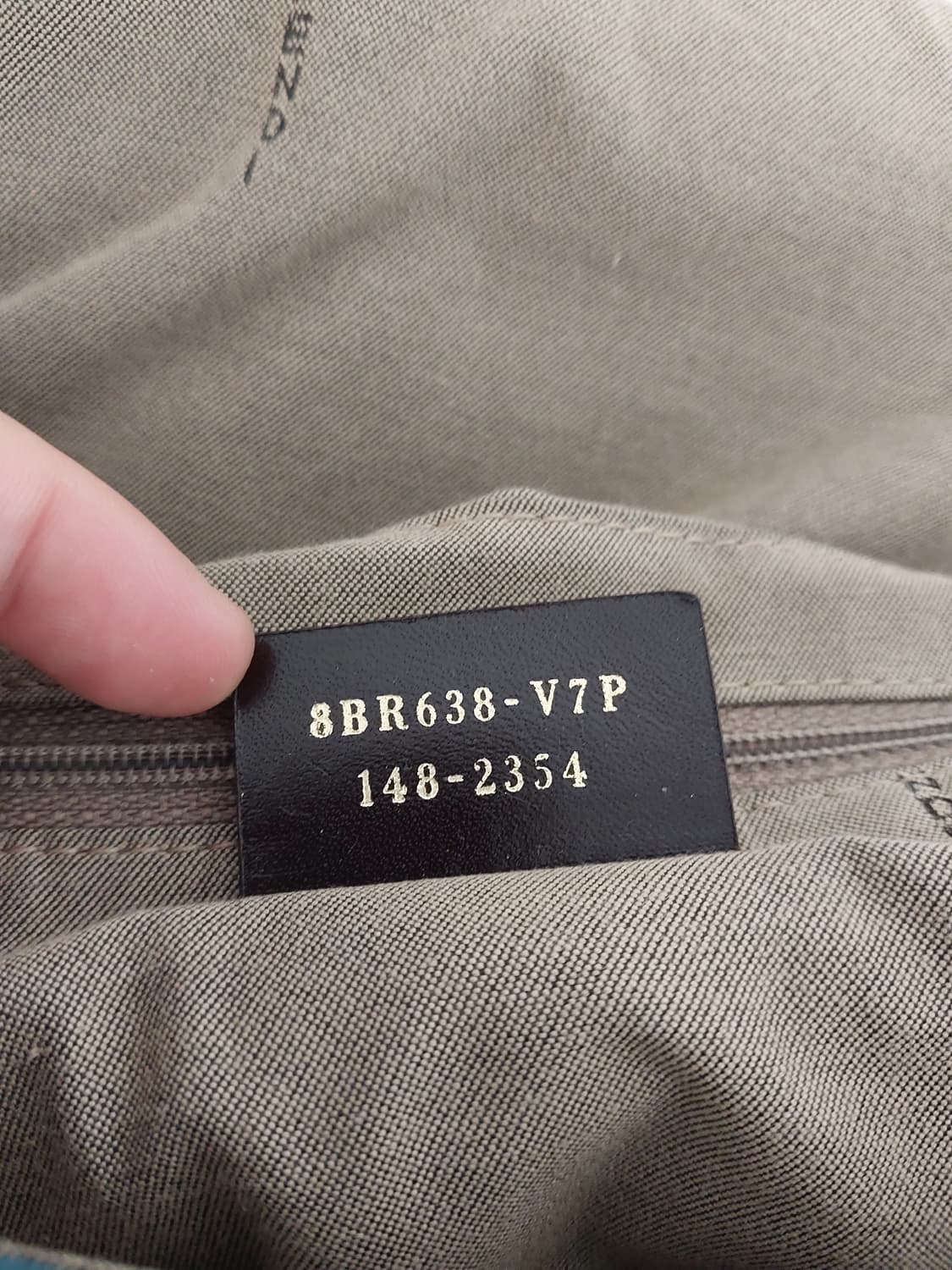 펜디 블루 바게트 맘마백 (8BR638) 상품이미지8
