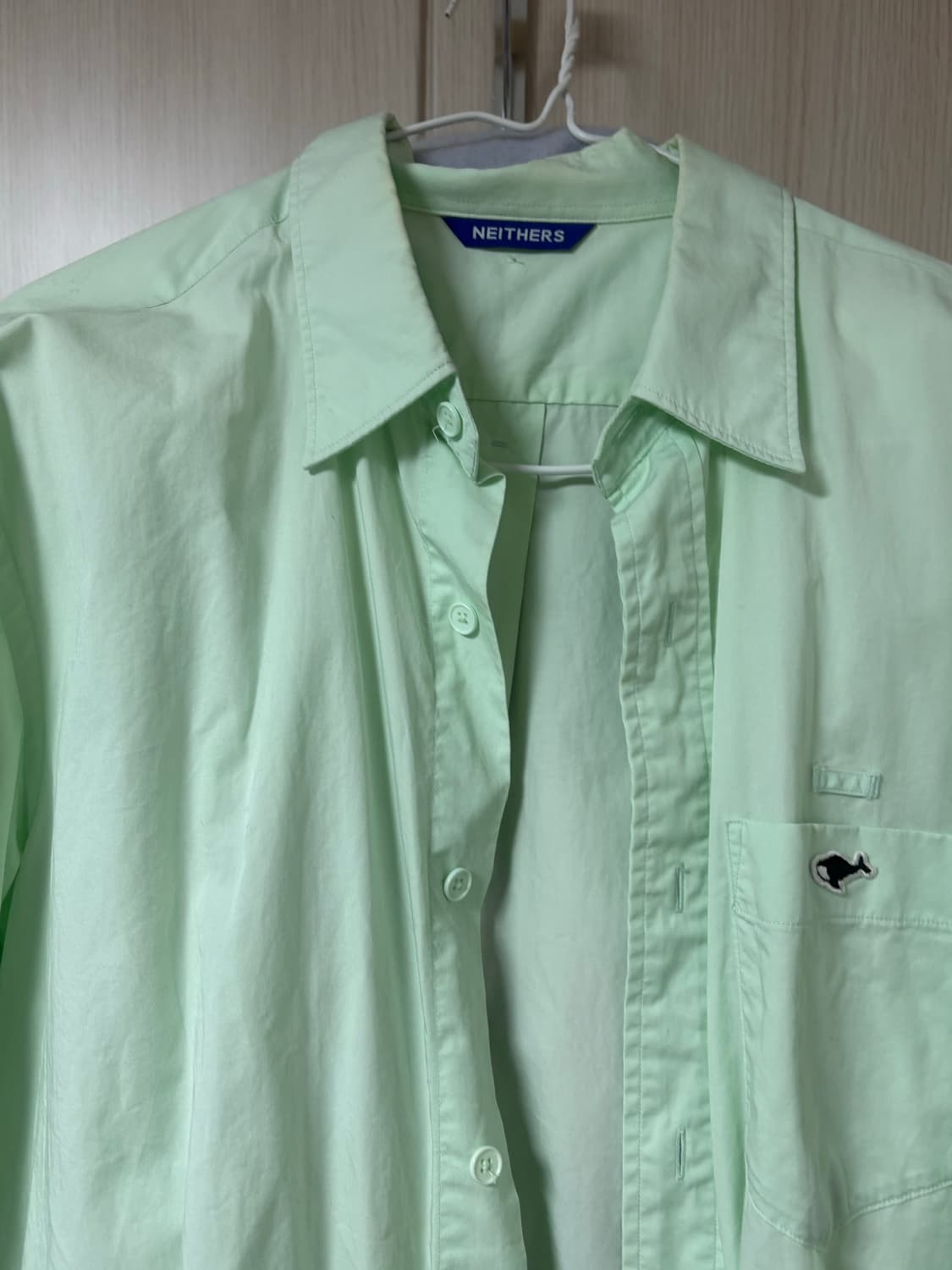 네이더스 컴포트 셔츠 민트 (사이즈3) 상품이미지4