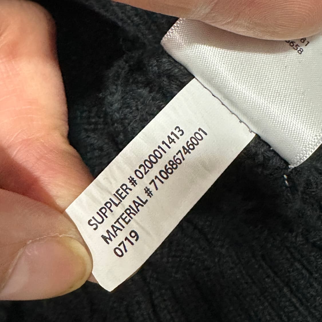 폴로랄프로렌 꽈배기 블랙 케이블니트 s 상품이미지4