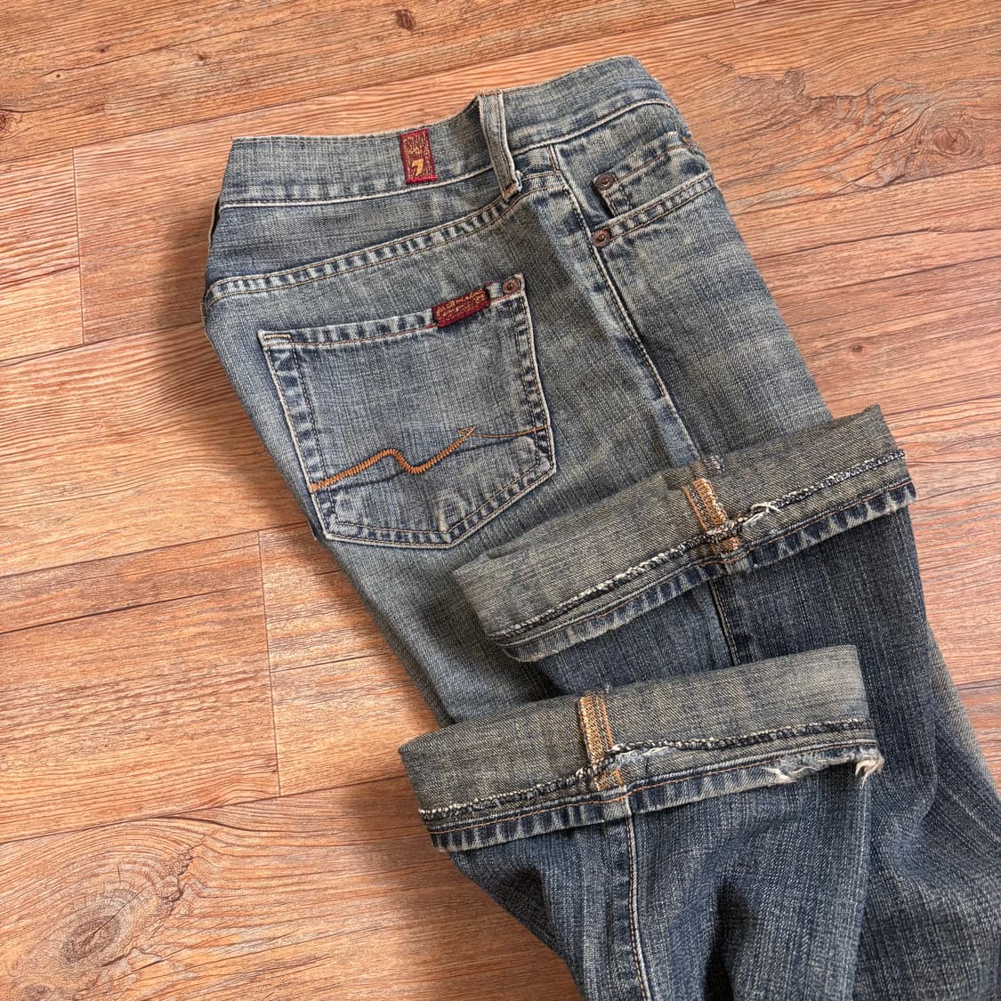 세븐진 26 부츠컷 청바지 미국 데님 제롬 다한 수입 정품 맨카인드 상품이미지8
