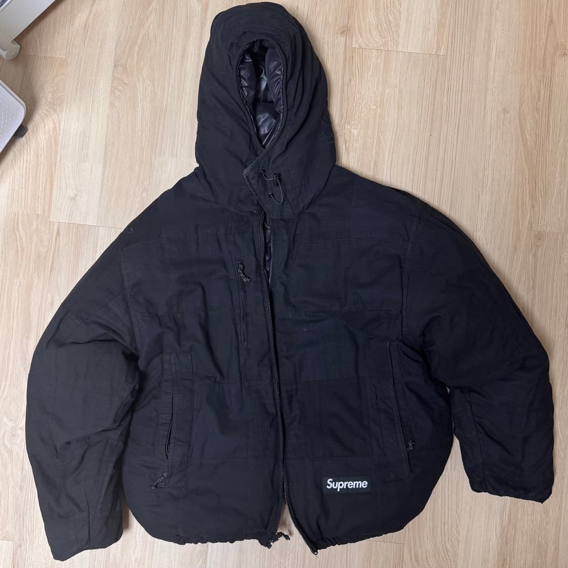 (L) 슈프림 마드라스 리버시블 패딩 상품이미지5