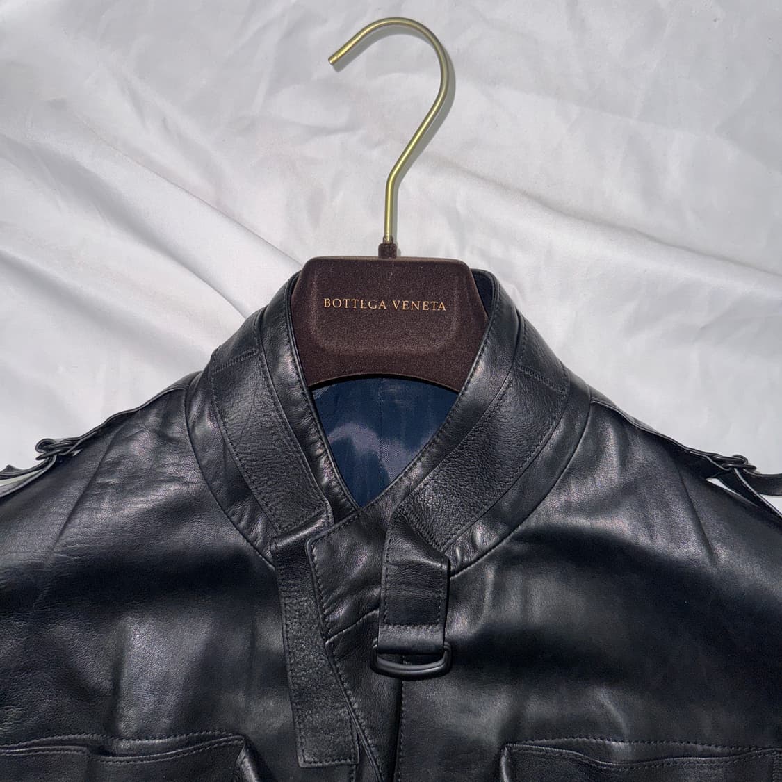 보테가 베네타 레더 필드 자켓 상품이미지7