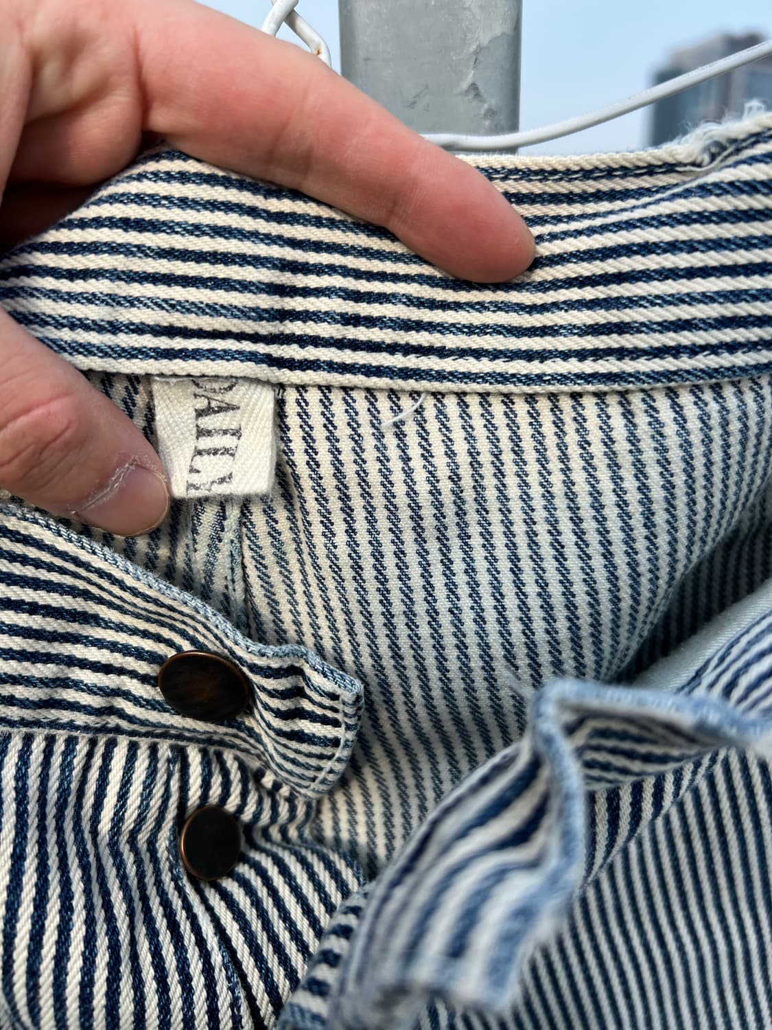 히코리 스트라이프 팬츠 상품이미지3