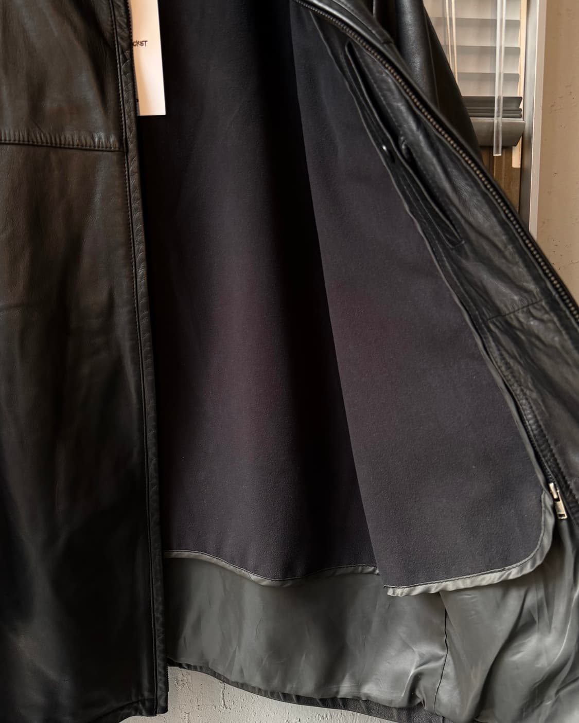 NAUTICA LAMBSKIN LEATHER JACKET 상품이미지5