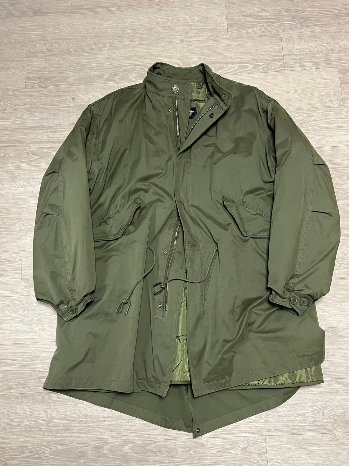 (실착3회) 프리즘웍스 M65 피쉬테일 야상 개파카 상품이미지2