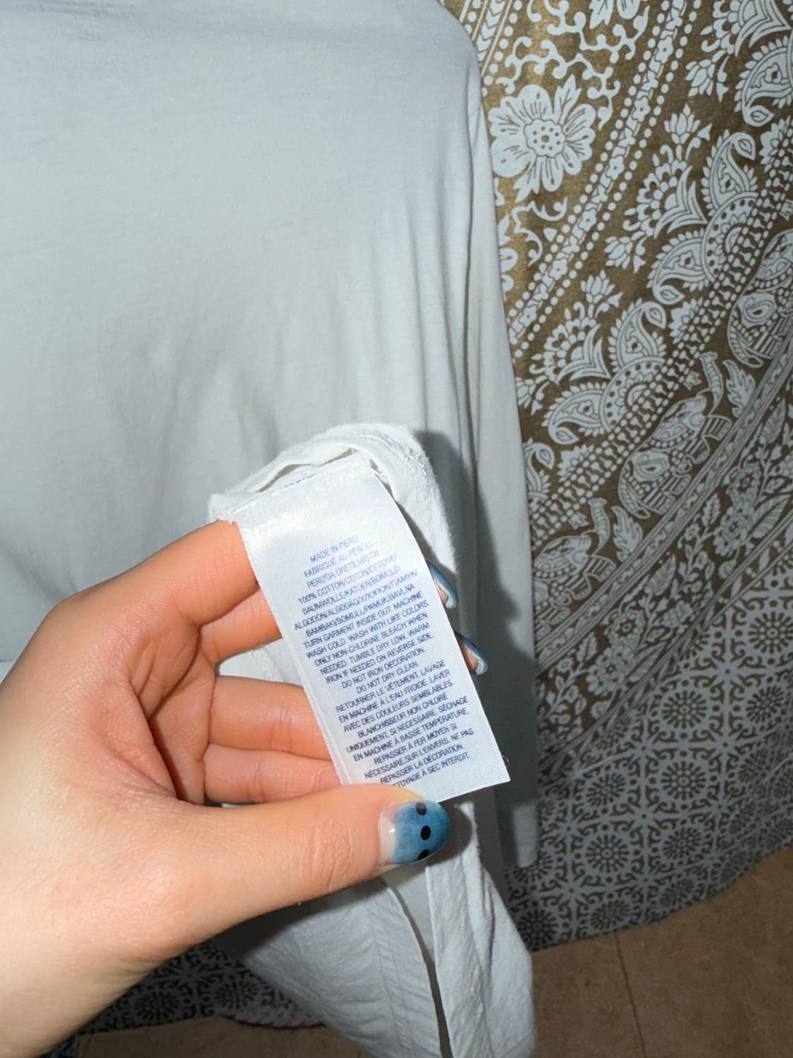 폴로 랄프로렌 여성 프린팅 롱슬리브 긴팔 티  상품이미지6