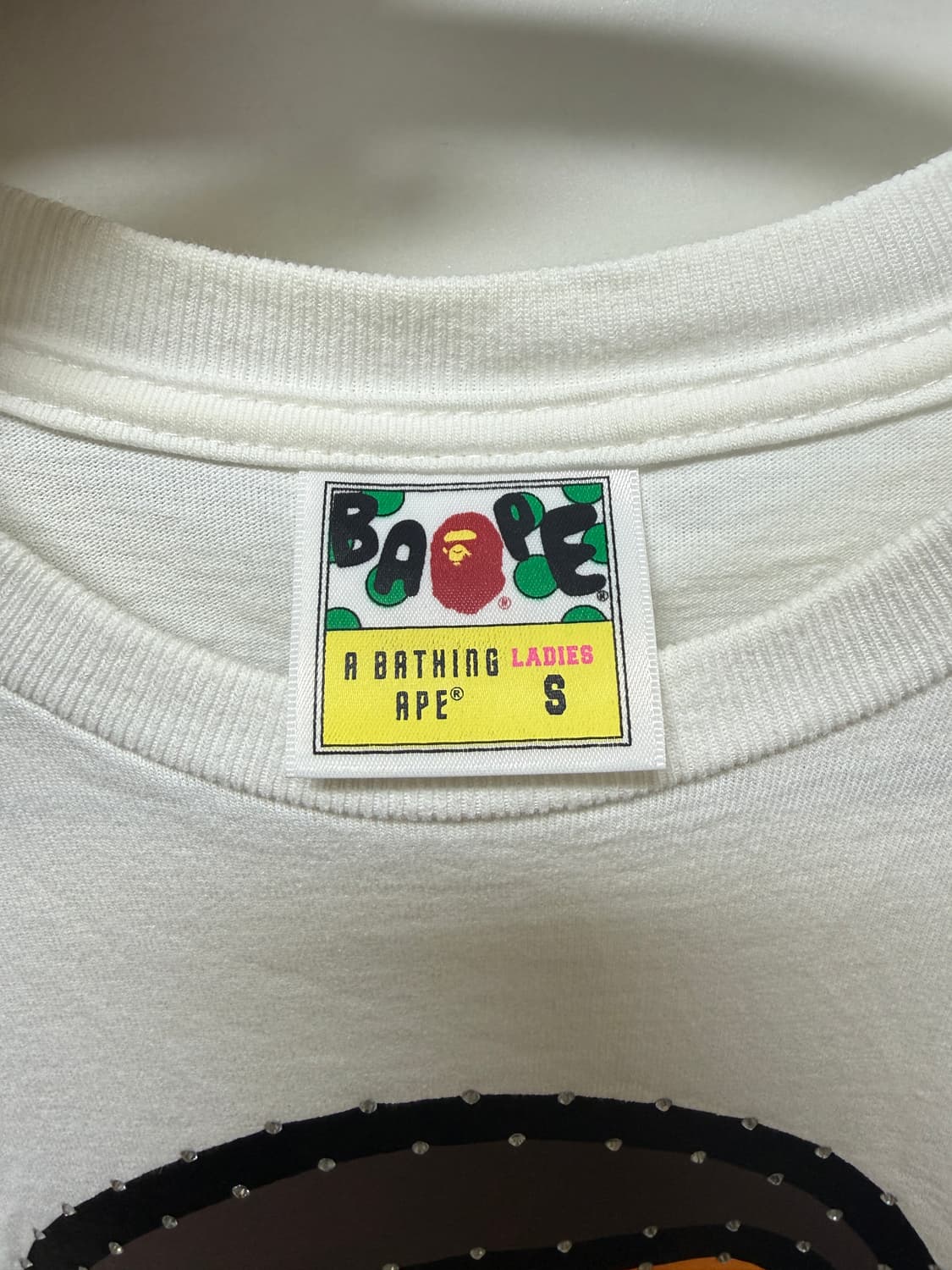 베이프 마일로 반팔 큐빅 비즈 상품이미지2