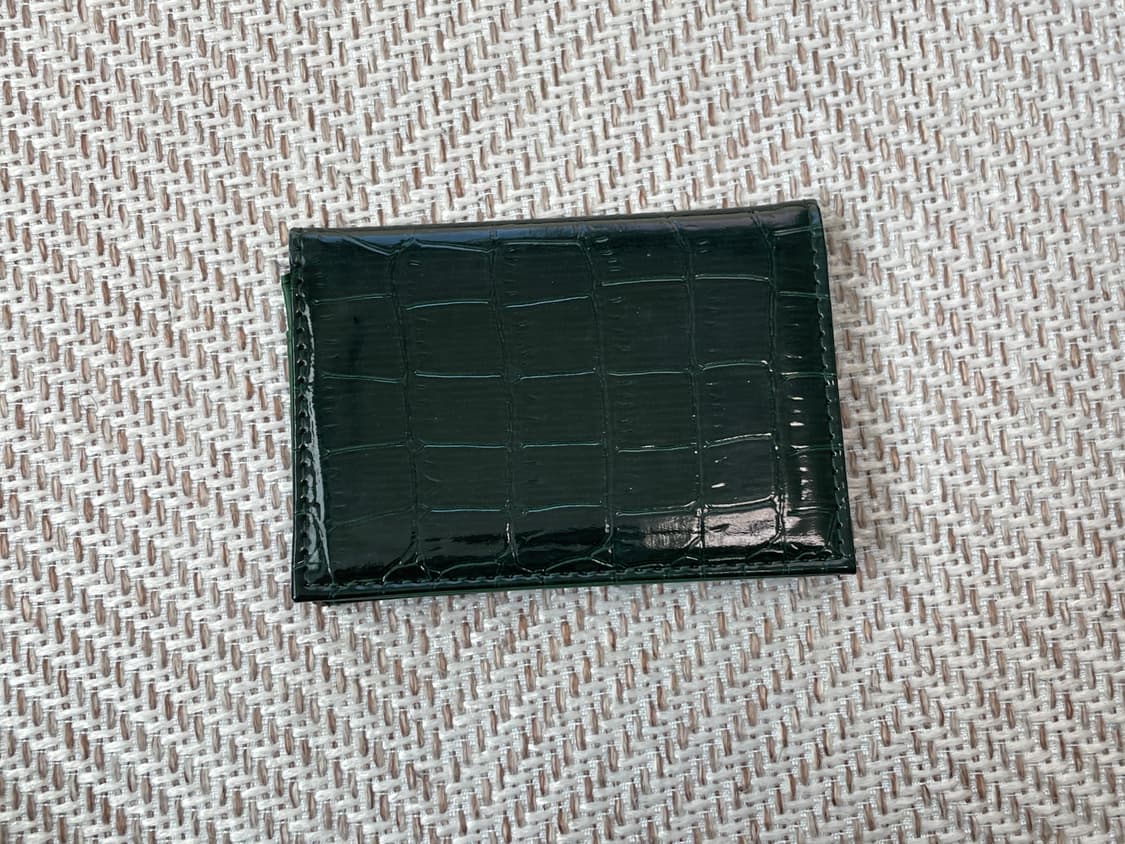 빈티지 크로커다일 레더 지갑 J03818 상품이미지2