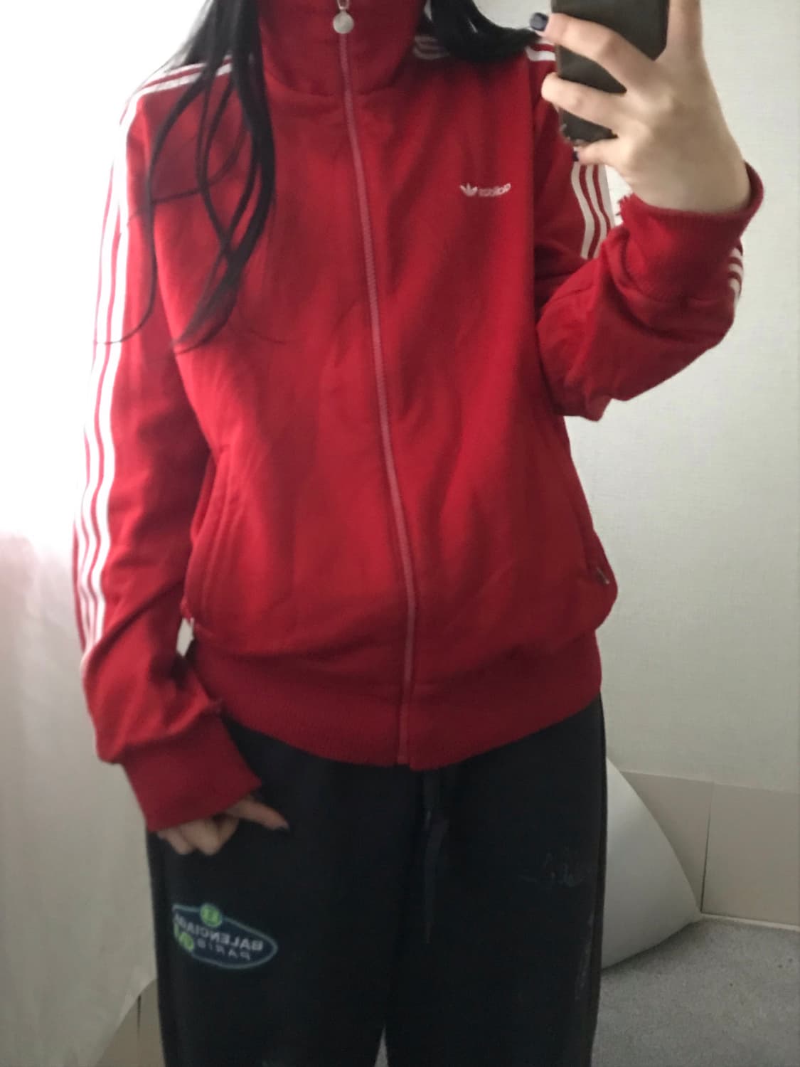 아디다스 80s 레드 트랙져지 상품이미지2