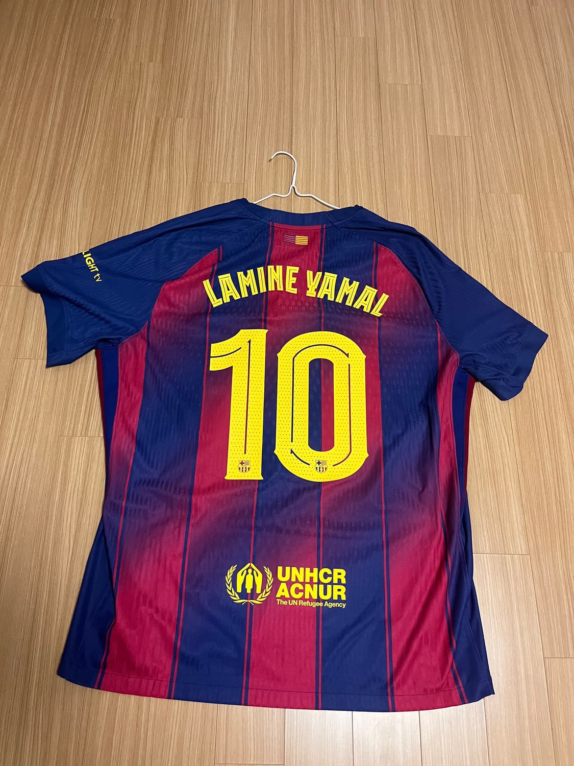 25/26 바르셀로나 어센틱 야말 유니폼 상품이미지2