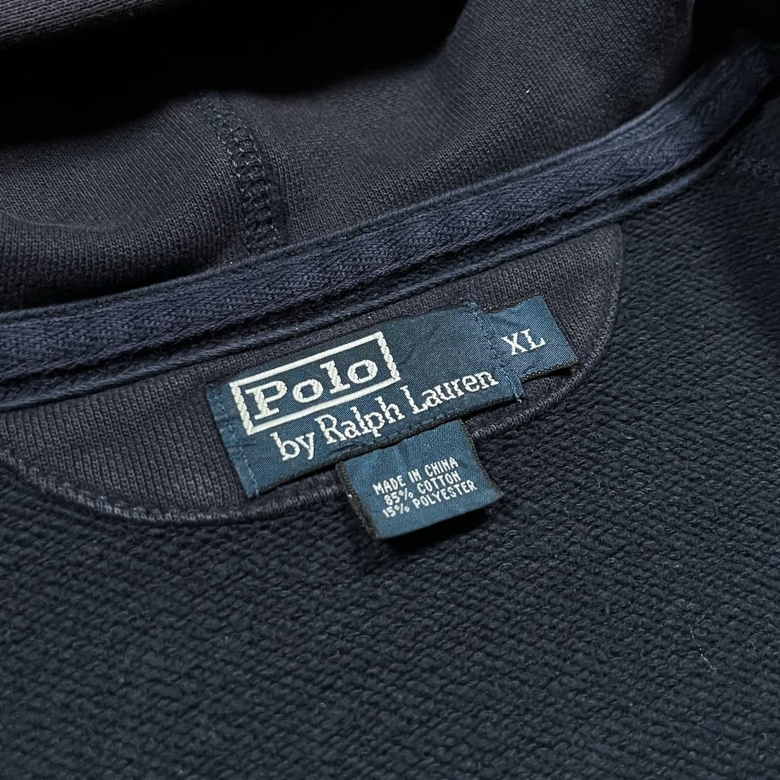 폴로 다운힐 패치로고 버튼 후드티 상품이미지5