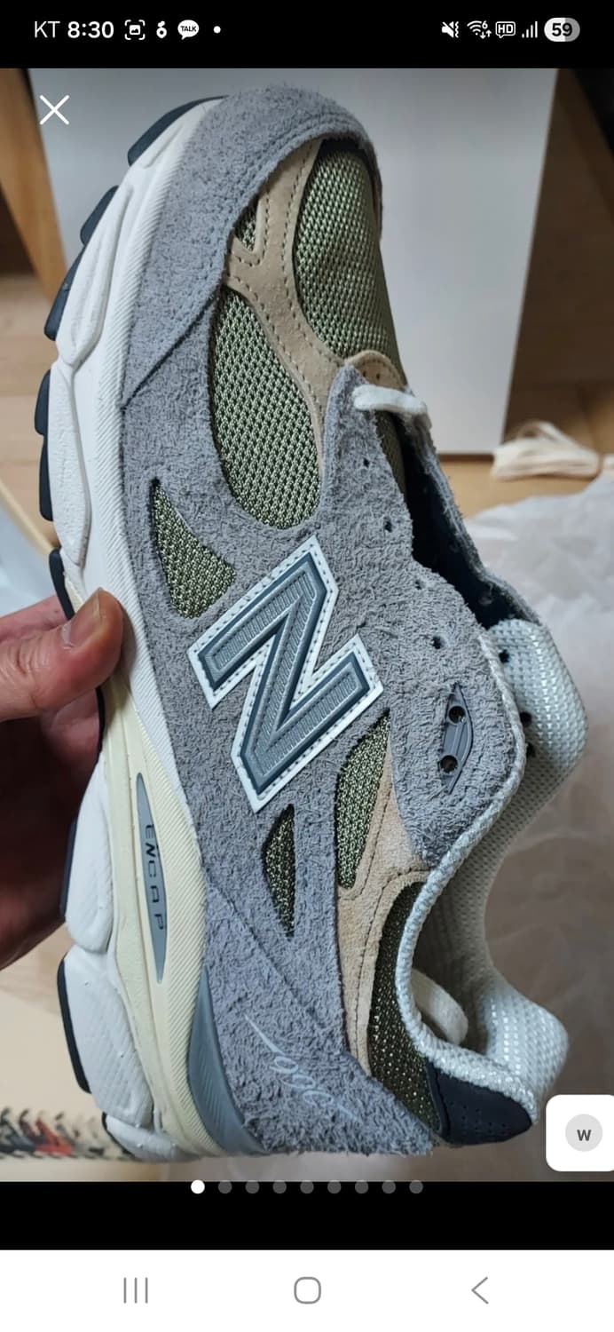 (275)뉴발란스 990v3 마블헤드 인센스 그레이  상품이미지6